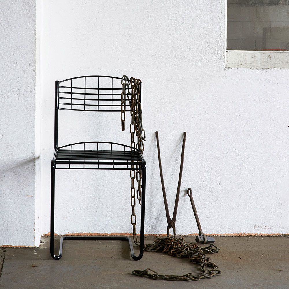 Stuhl High Tech Svart