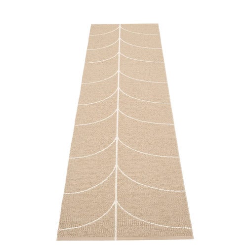 Gewebter Teppich Leif Light Nougat 70x270 cm