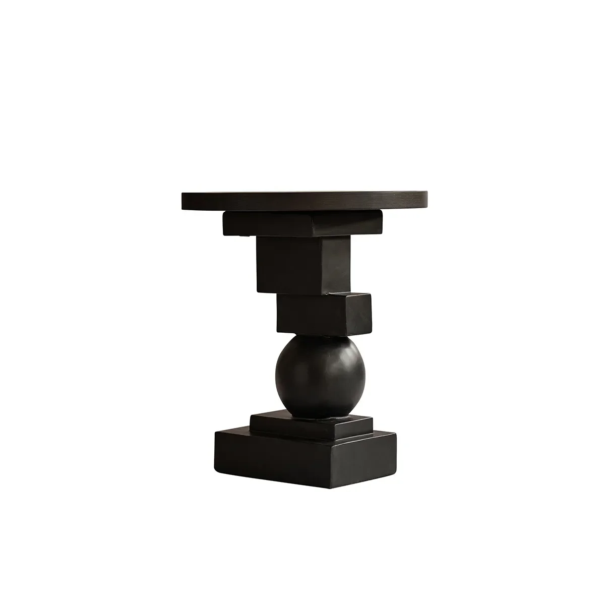 Artist Beistelltisch - Coffee Black Oak