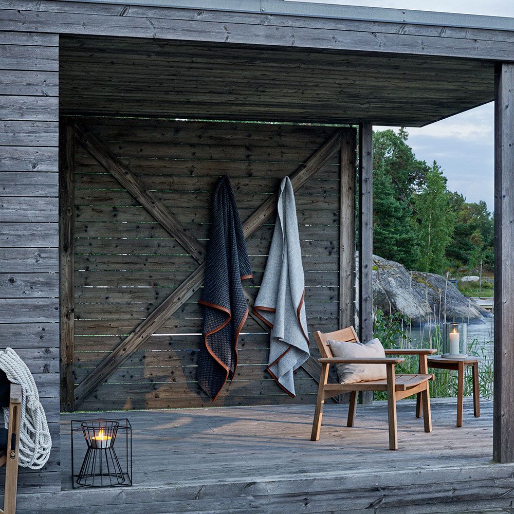 Djurö Lounge Sessel Teak/Teak