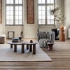 Rico Lounge sessel Louisiana - Sand/Black