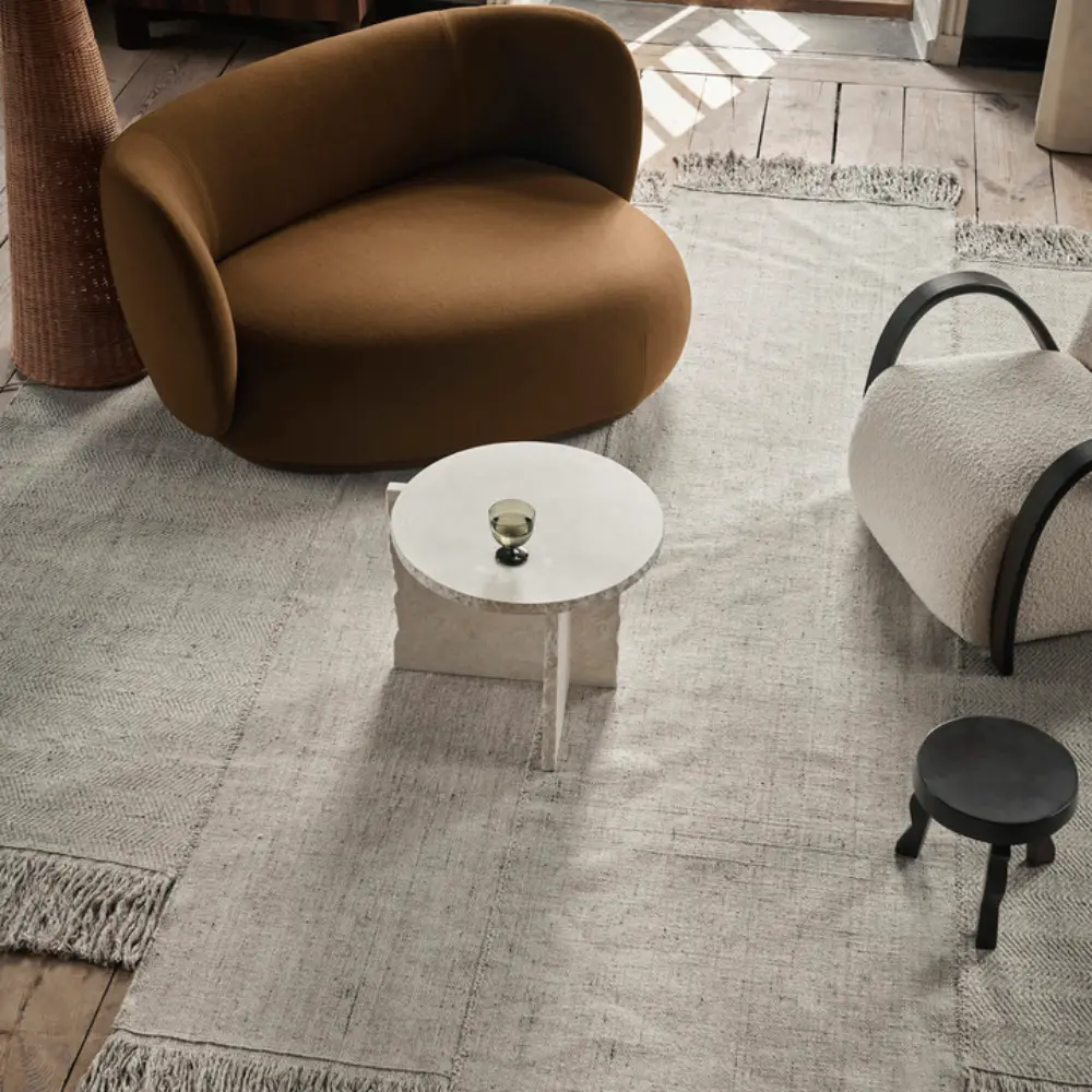 Alter Teppich 200x250 cm - Natur