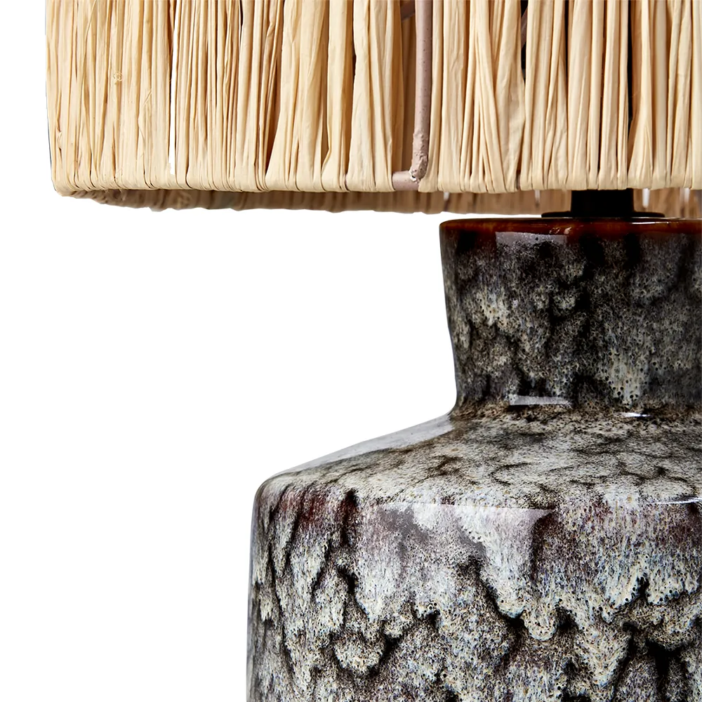  LAVA Tischleuchte dunkelbraun