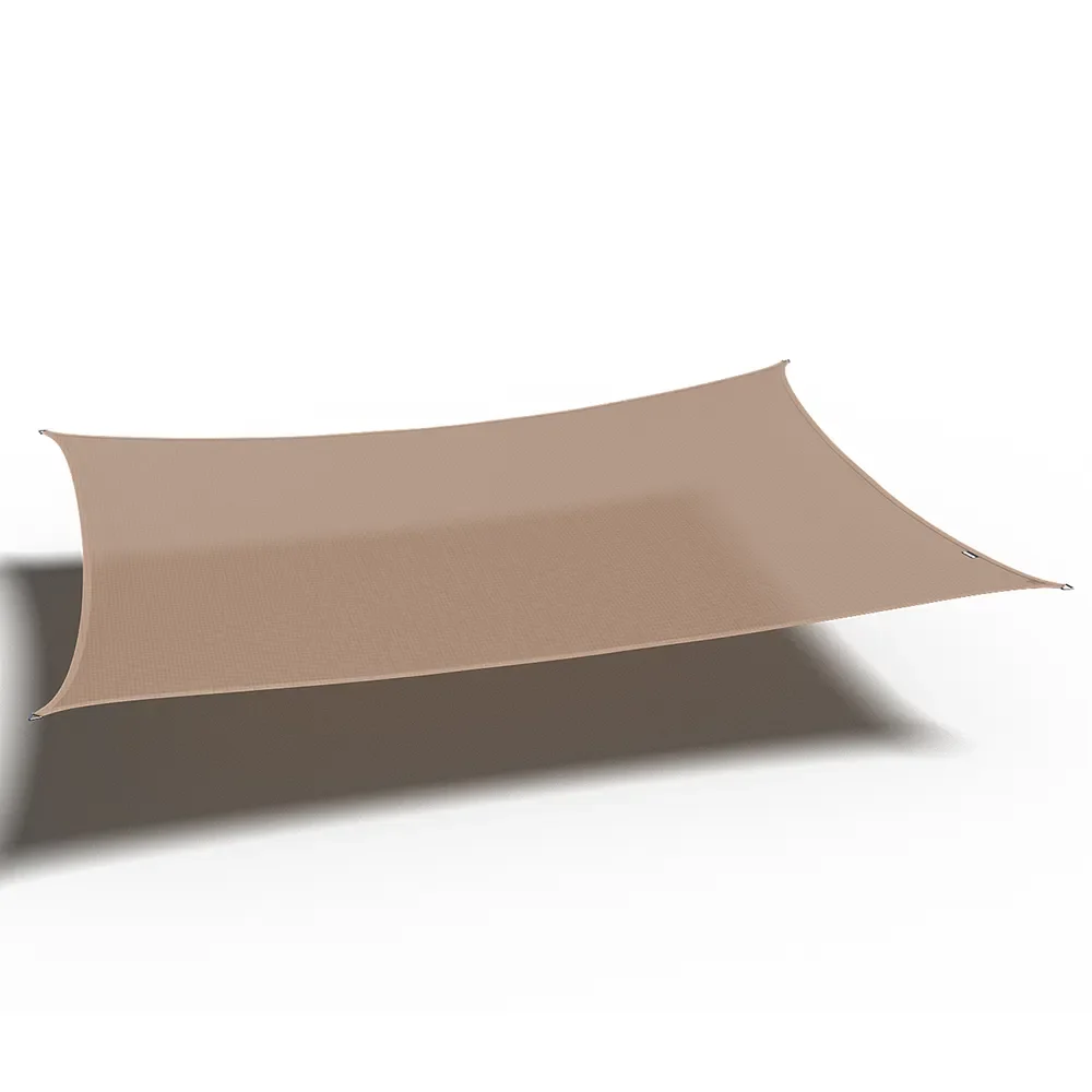 Platinum Sun & Shade, Coolfit Sonnensegel Rechteck 500x300 Cm Beige