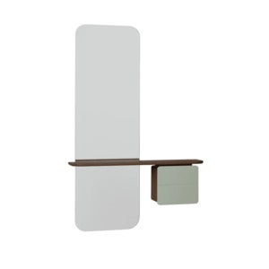 One More Look Spiegel Dunkle Eiche/Nuance Olive