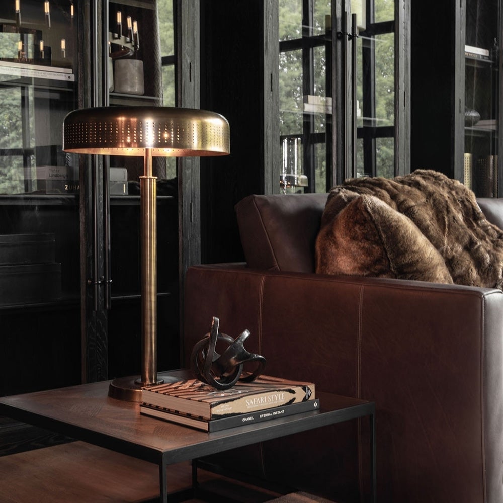 Armando Desk Tischlampe - Antikes Messing