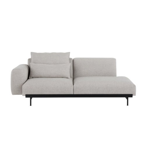 In Situ 2-Sitzer-Modulsofa Config 3 - Clay12/Schwarz
