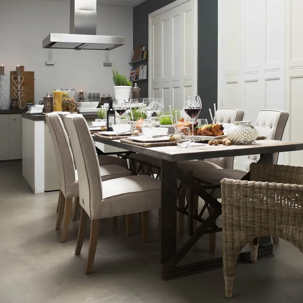 Cape Breton Esstischstuhl linen