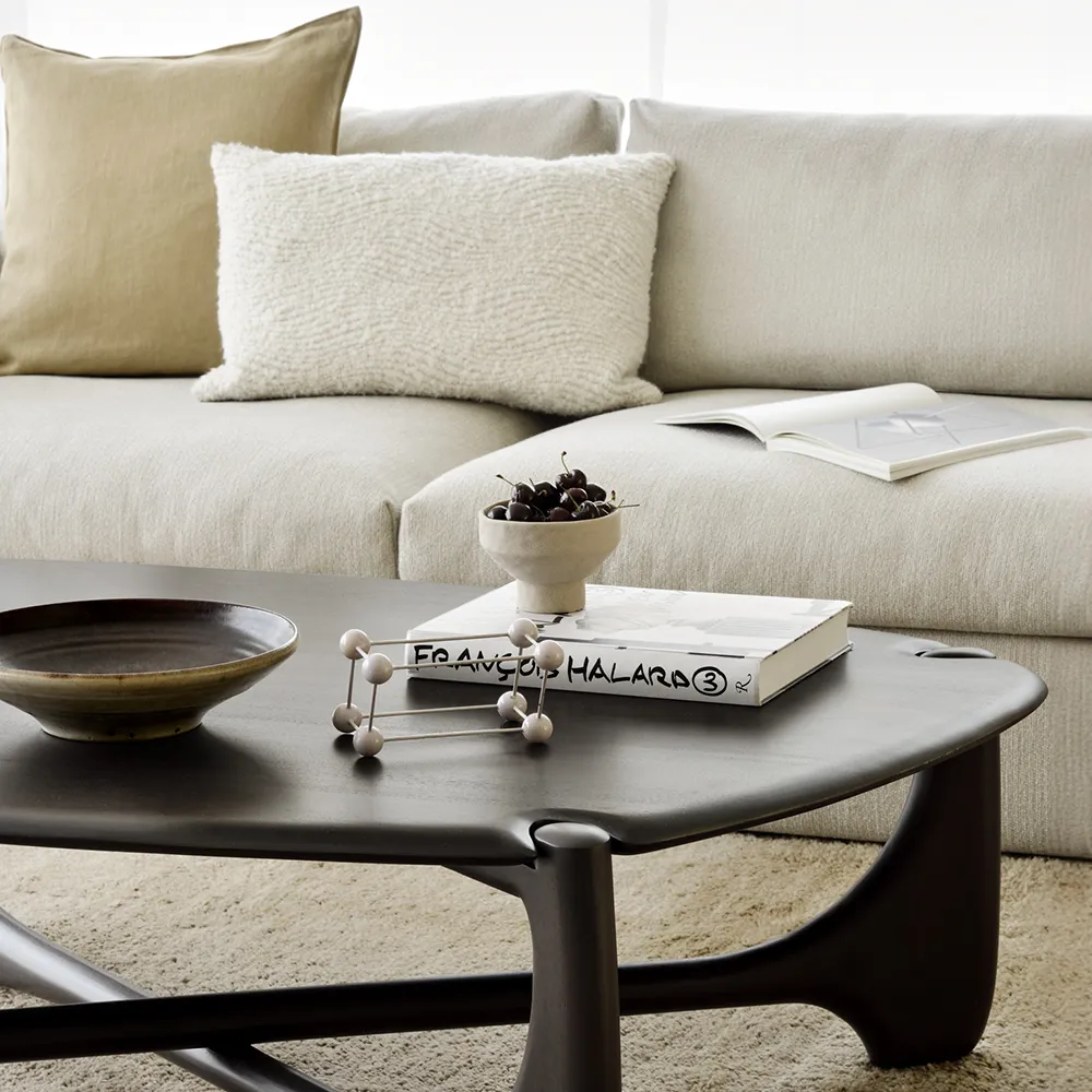 Kissenbezug Wave 60x40 cm Off-white