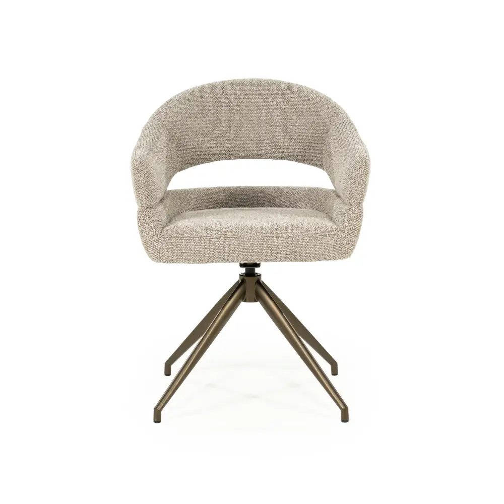 Hailey Stuhl - taupe Eira