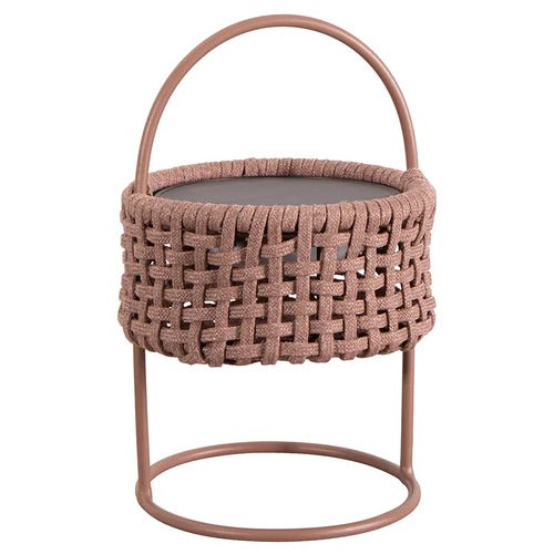 Illusion lampe Dark rose, Soft Rope