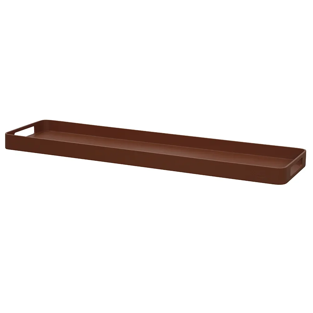 Club tablett 24x85 cm Desert red