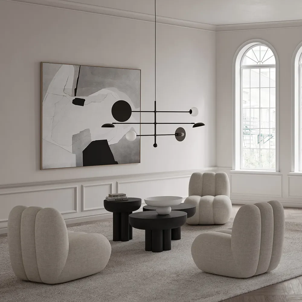  Crown Couchtisch niedrig - Coffe