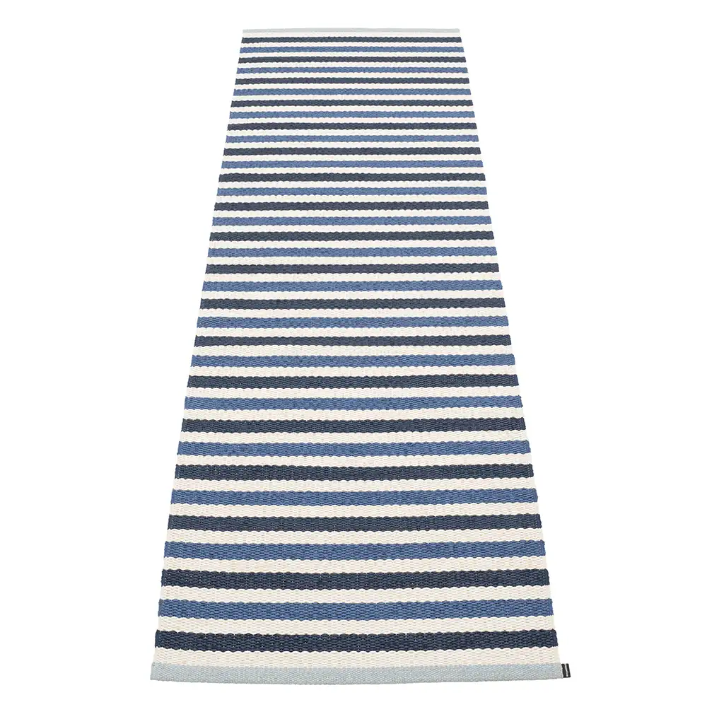 Teo Teppich 70x240vcm Denim/Dark Blue/Vanilla