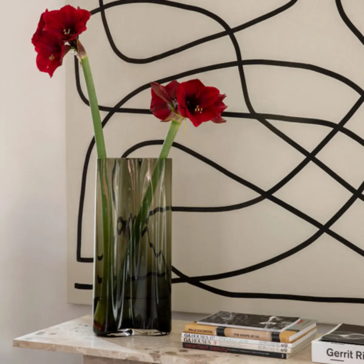 Aer Vase - H33 cm - Rauch