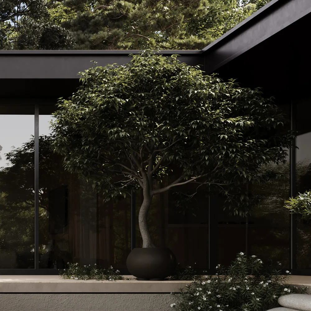 Urchin Topf Big - Coffee