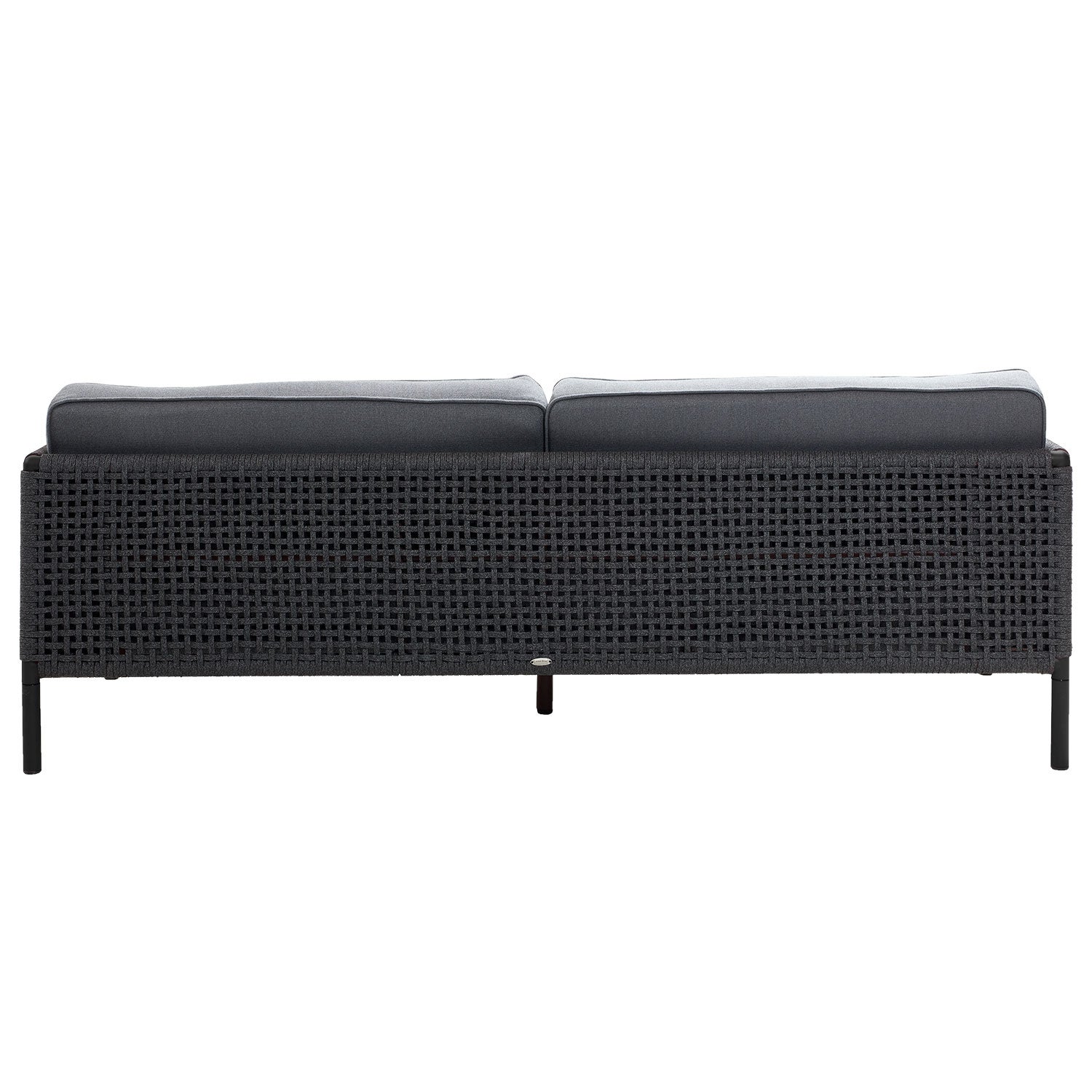 Encore 3 Sitzer Sofa Dunkelgrau/Lavagrau