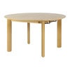 Comfort Circle Esstisch mit Verlängerung 132-202x132 Oak