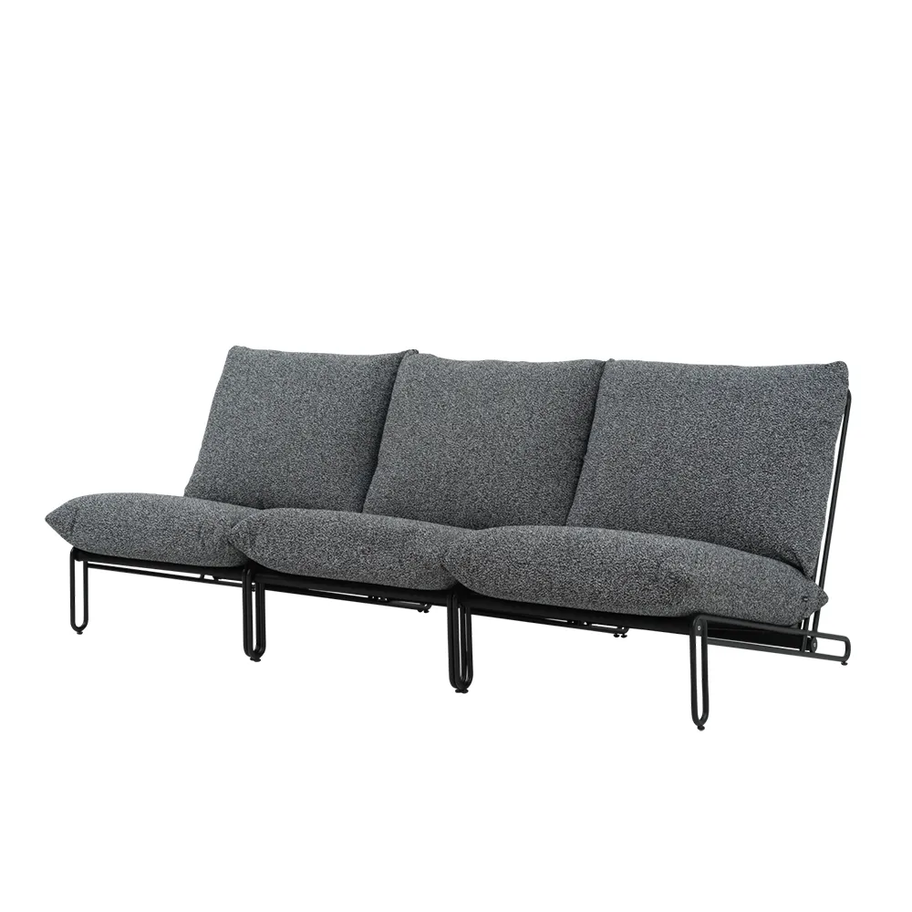 Blixt sessel Schwarz / Teddy ant