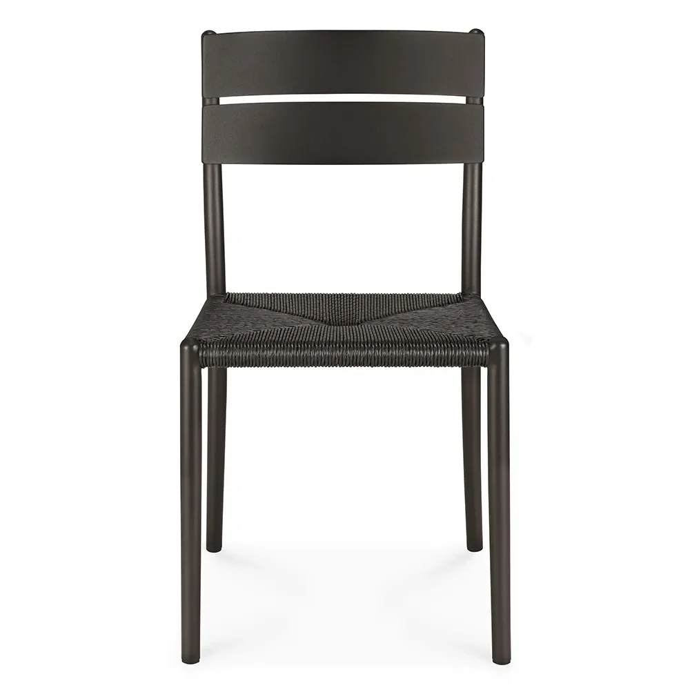 Elin Outdoor-Stuhl dunkelbraun