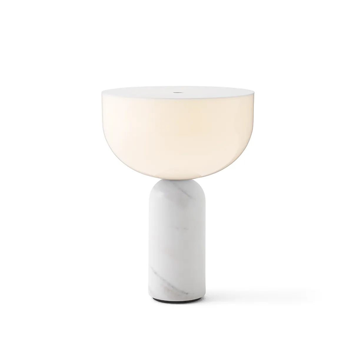Kizu Tragbare Tischleuchte Weiß Marble