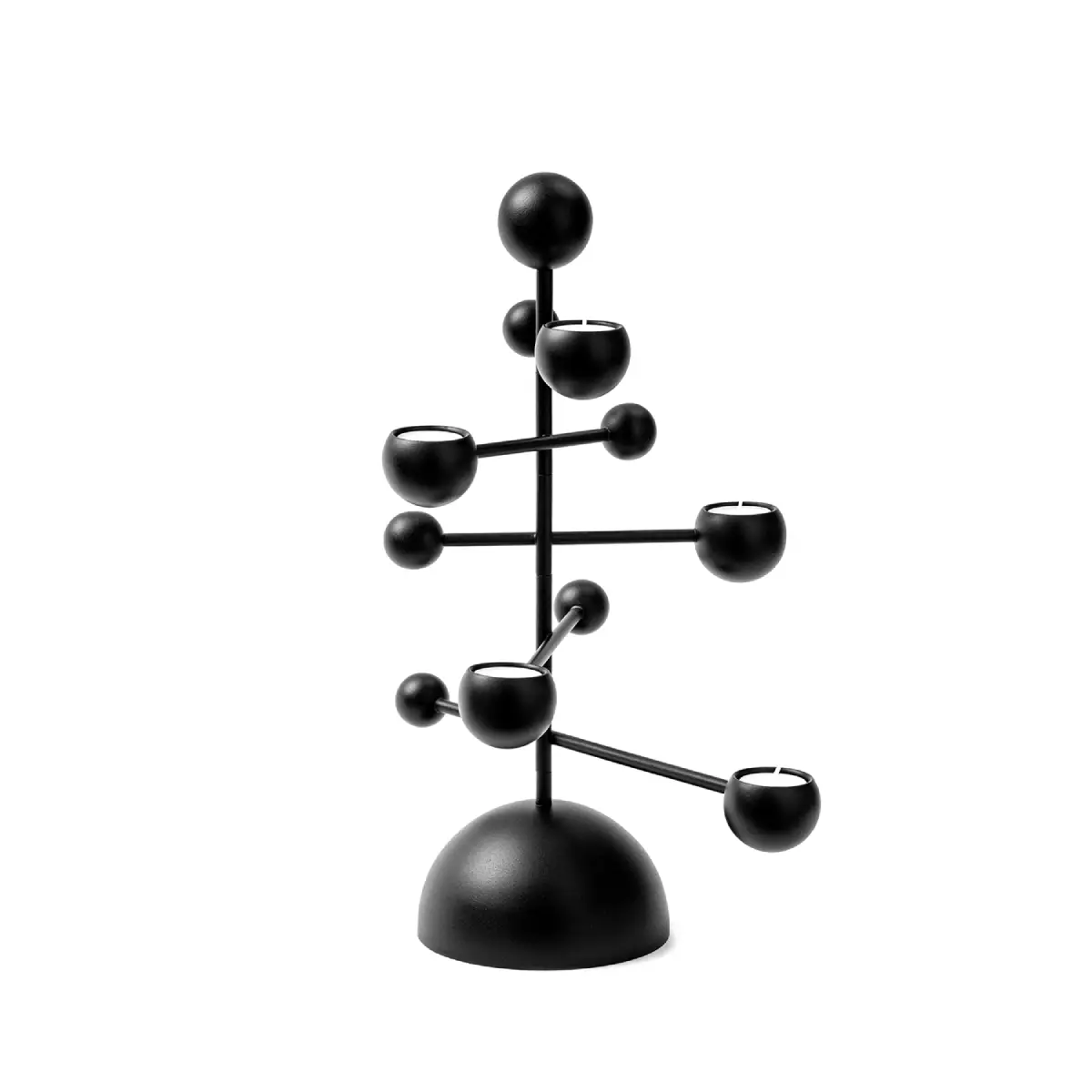 Teluria Kerzenständer schwarz