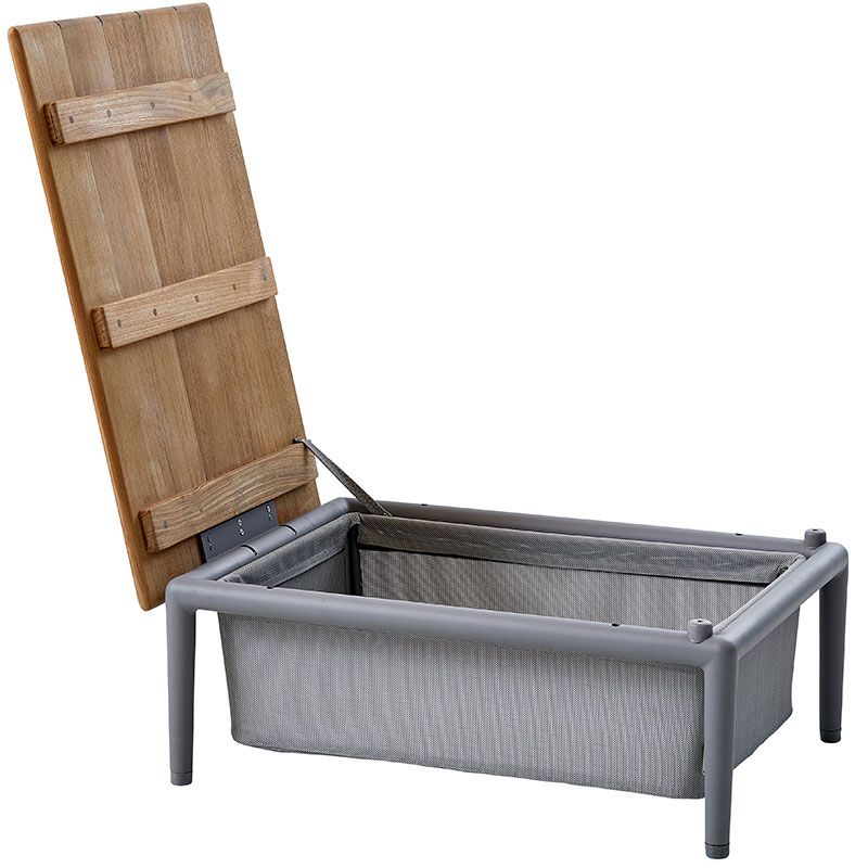 Conic Box Tisch Hellgrau
