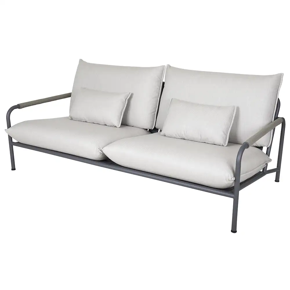 Lerberget 2,5-Sitzer Sofa anthrazit / Esche