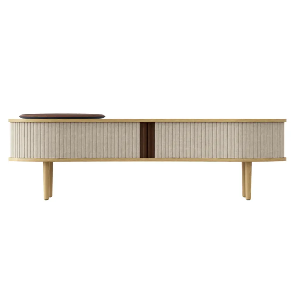 Audacious TV-Ständer Eiche/White Sands