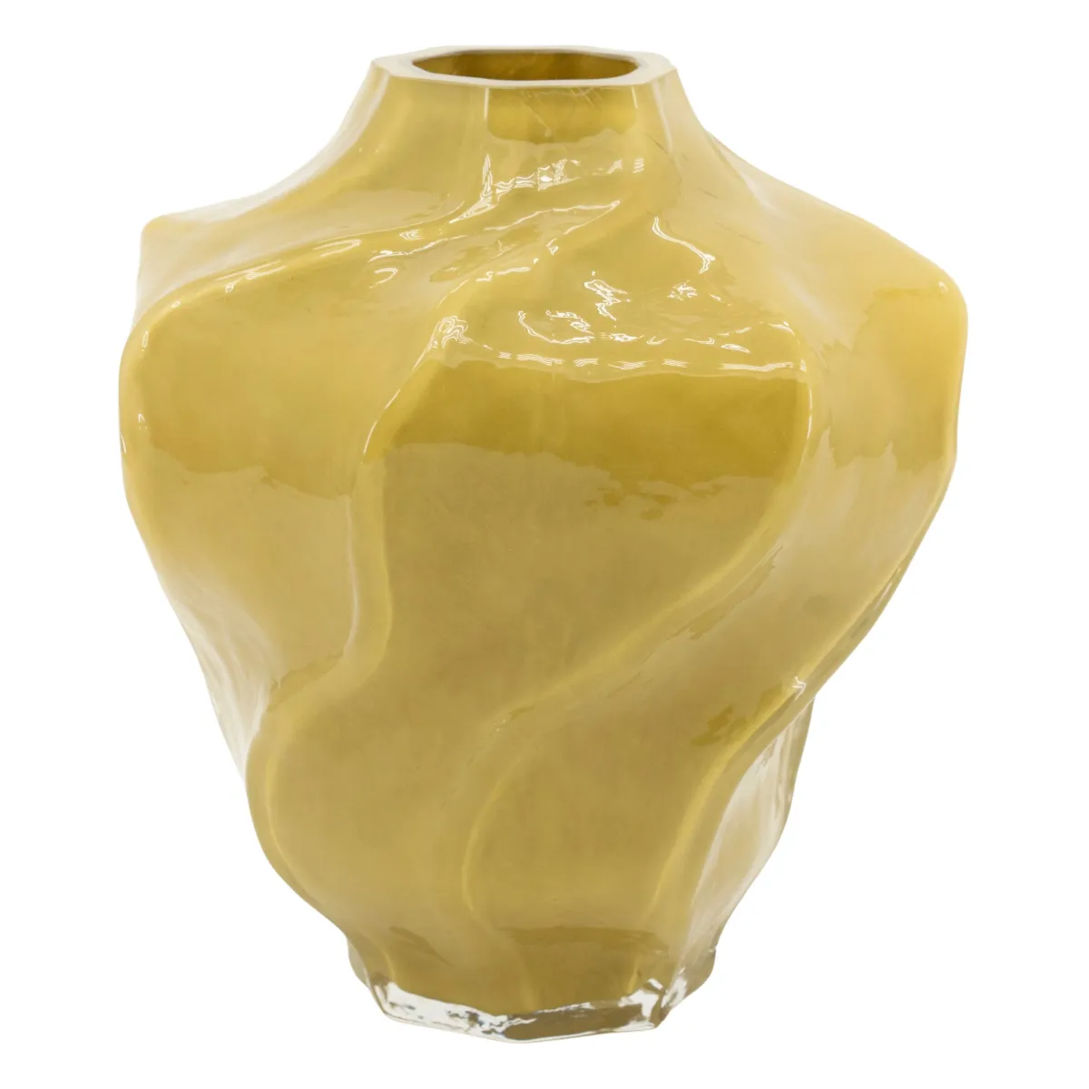 Fre 1 24,5x24,5x28 cm Glas Grün
