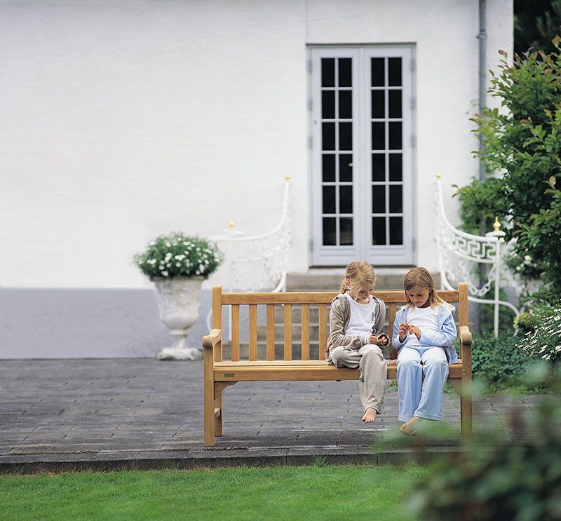 England Teakholz Sofa 180 cm