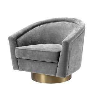 Drehstuhl Catene Clarck grey