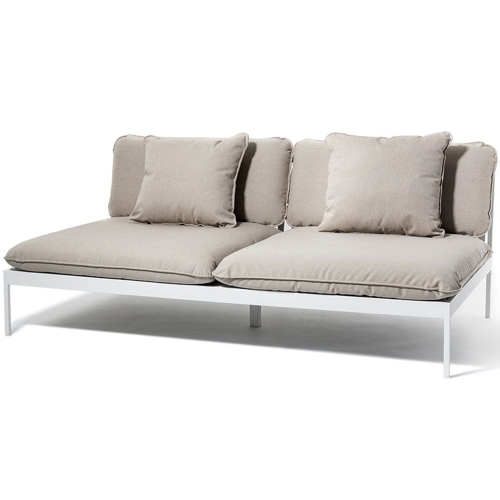 Bönan Sofa Hellgrau exkl. Kissen