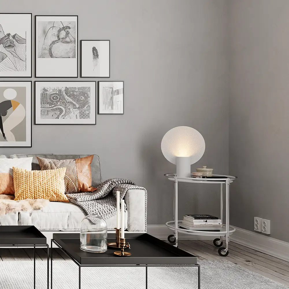 Colby XL H50cm Weiß