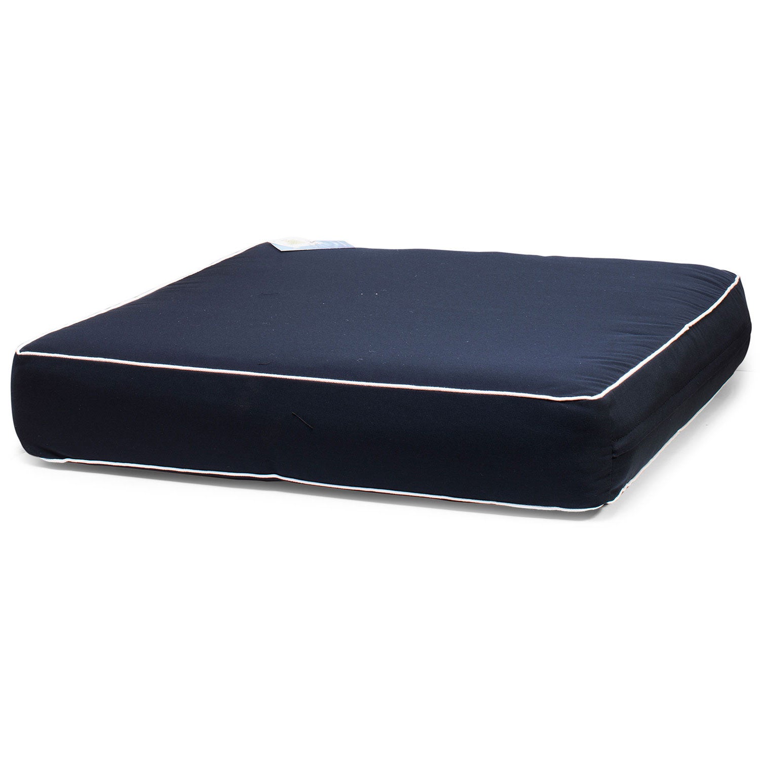 Madrid/valencia/lissabon Sitzkissen 64x64 cm blau/weiß 