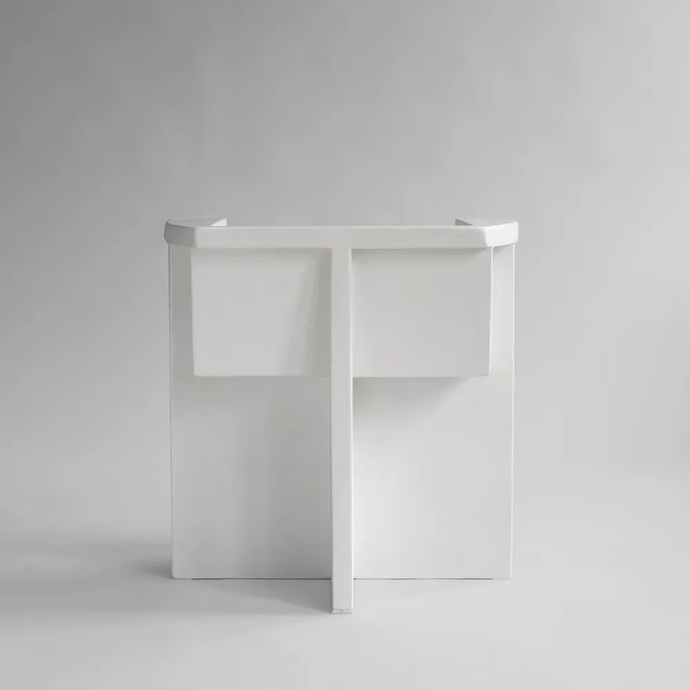 Brutus Esszimmerstuhl – Knochenweiß