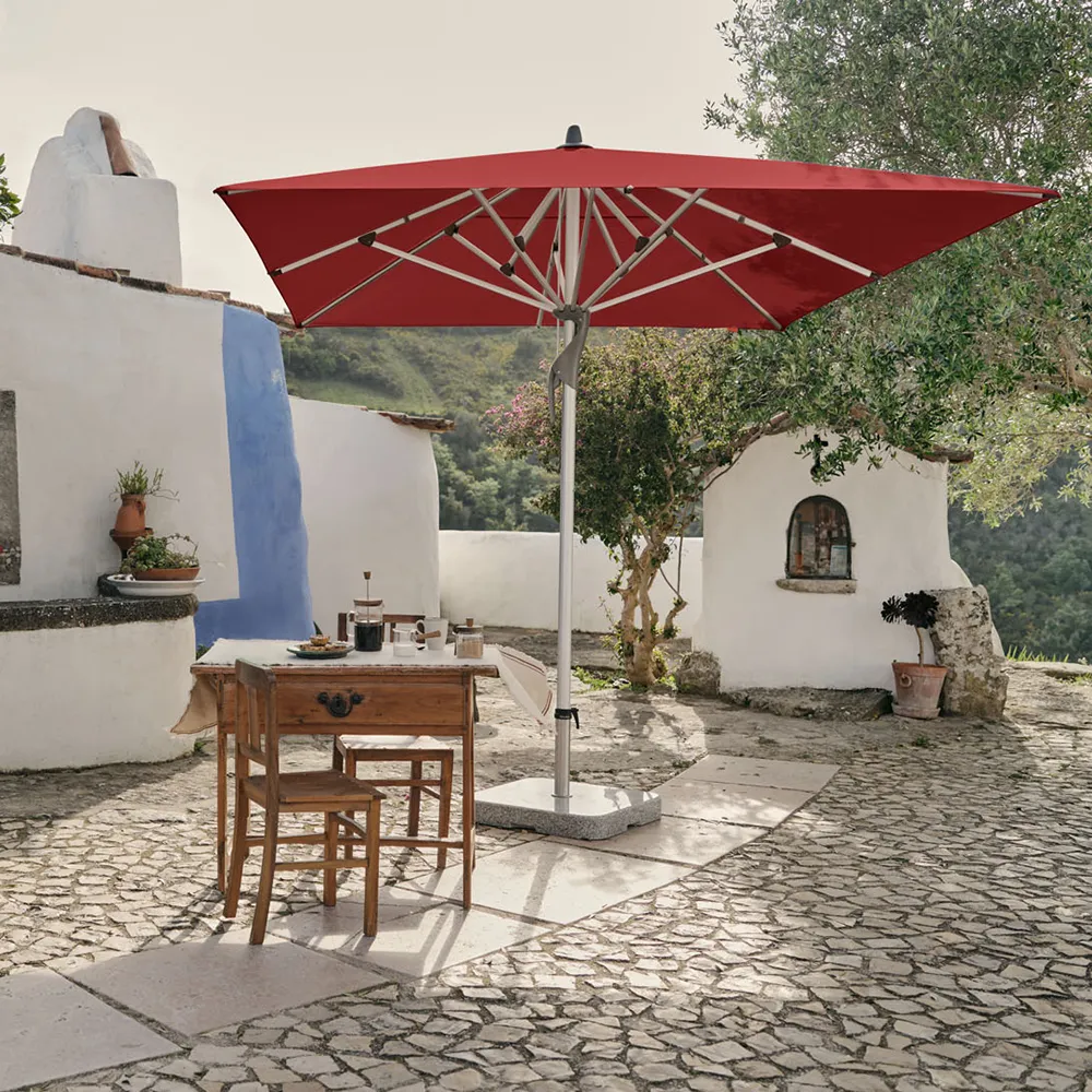 Fortero 300x300 cm sonnenschirm alu Cat.4 422 Cream