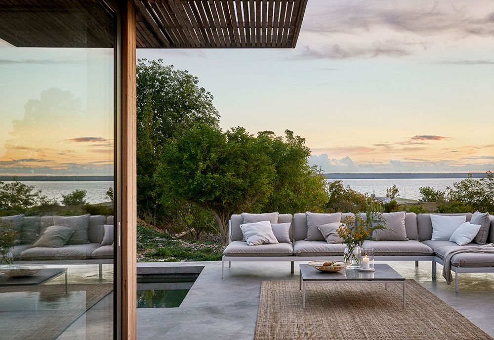 Bönan Couchtisch Basis 60X105 Dunkelgrau