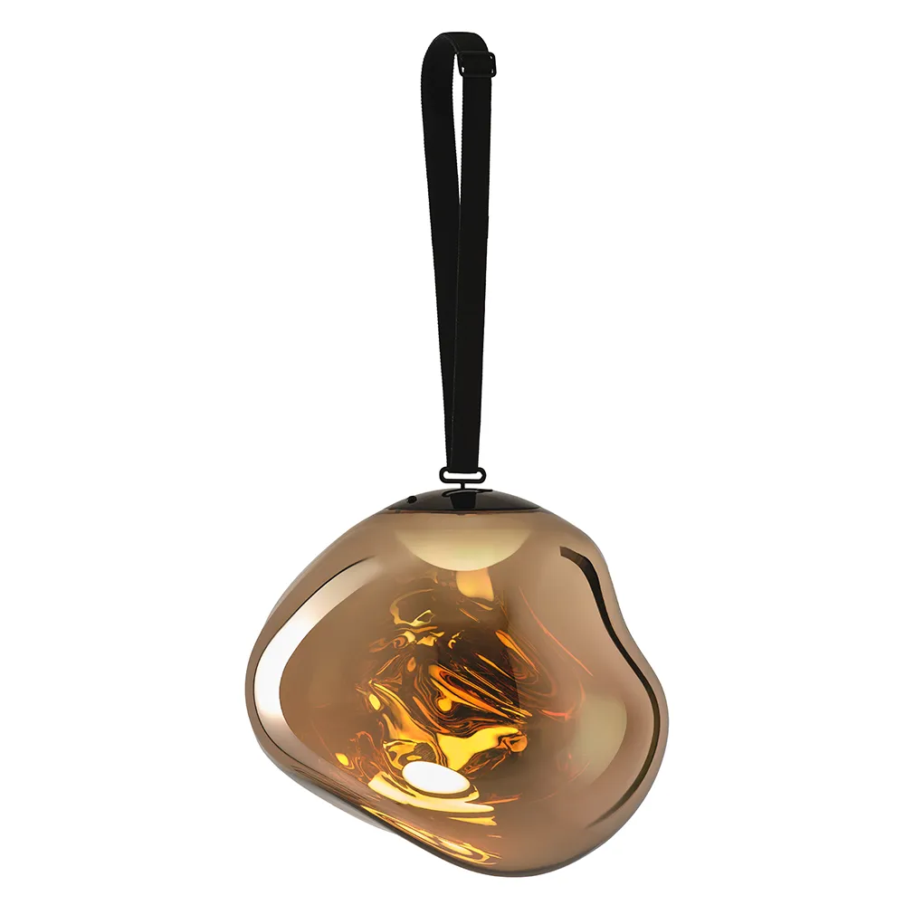 Melt Portable Large Stehlampe Gold LED
