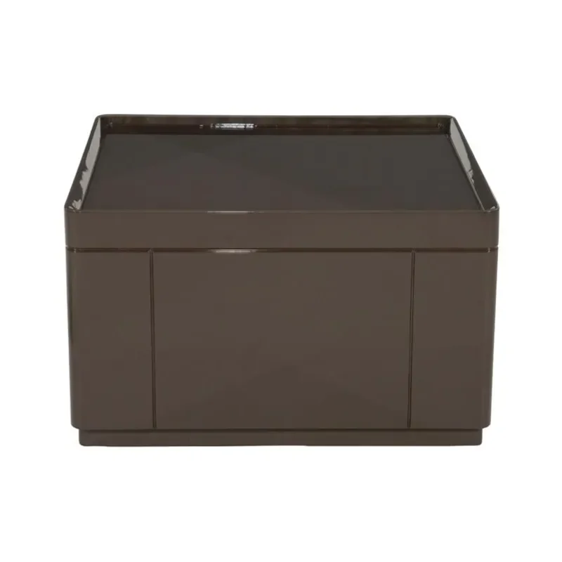 Glyde Couchtisch 60x60x35 cm MDF Braun