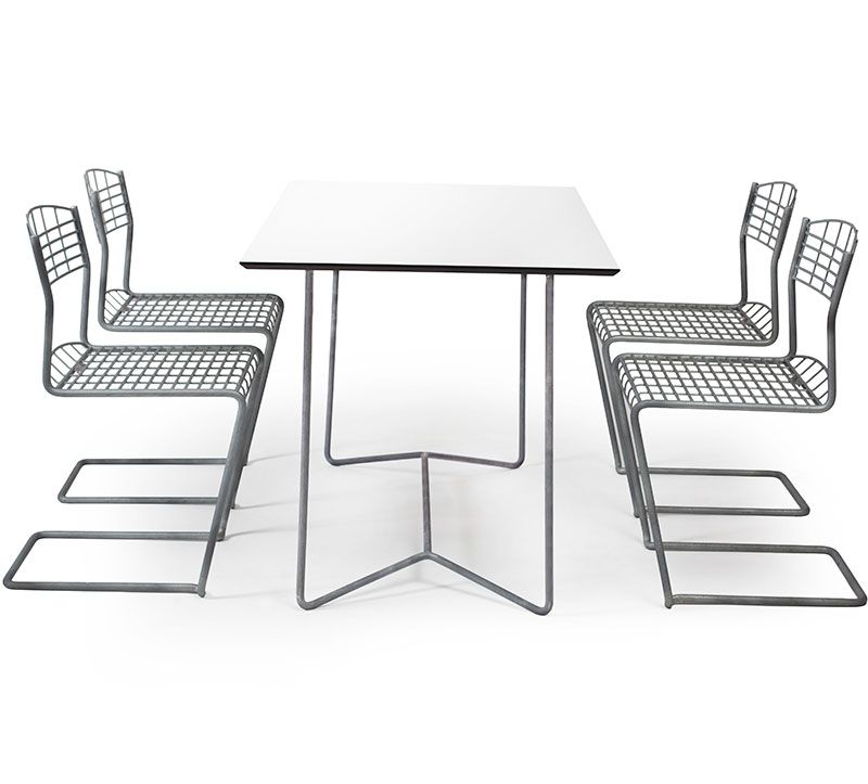 High Tech Tisch 70 X 110cm Warmformung.