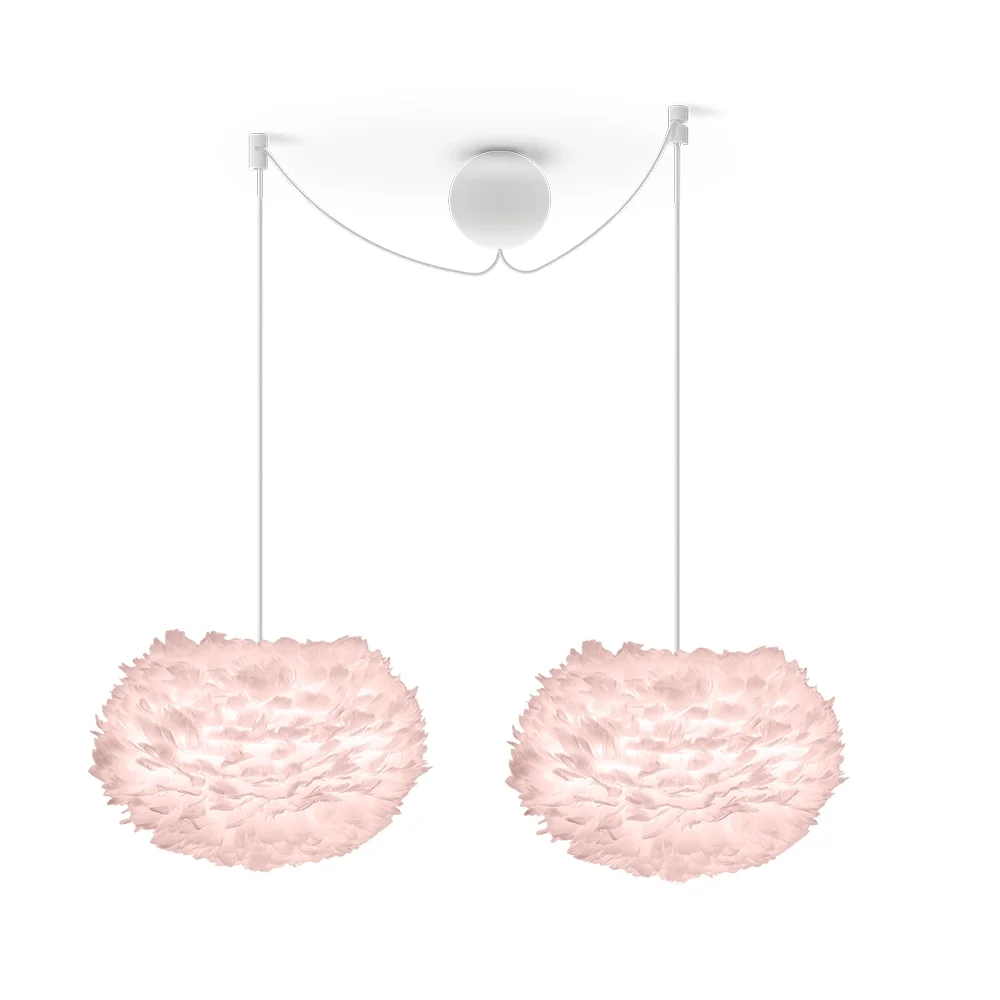 Eos Lampenschirm Medium Ø45 cm Light Rose