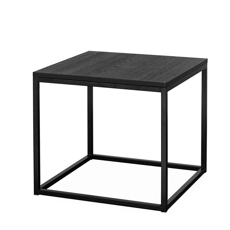 Mason Beistelltisch Eiche Schwarz