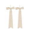 Handgefertigte Weihnachtsbaumschmuck Bow 2 Stk