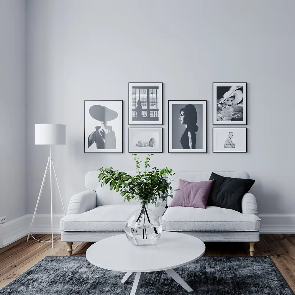 Rina Stehleuchte Weiß