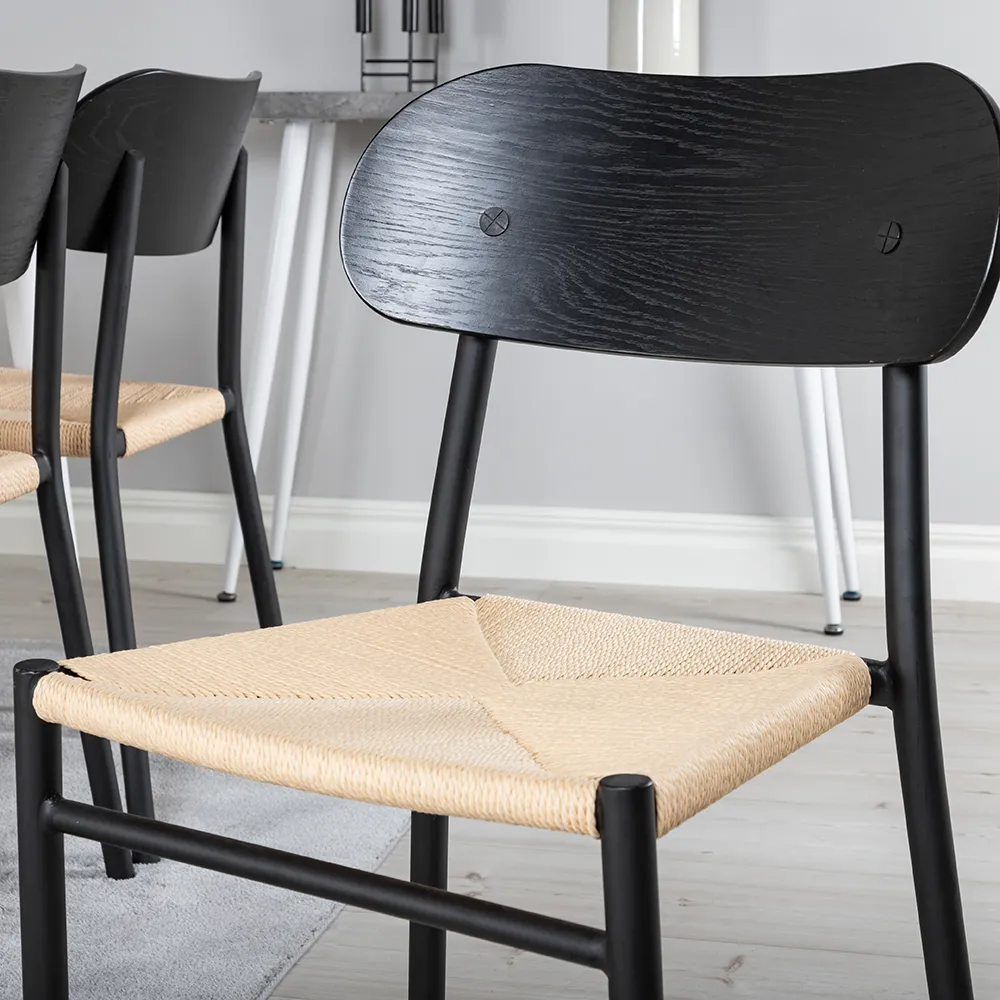 Polly Esszimmerstuhl Natur 2er-Pack 