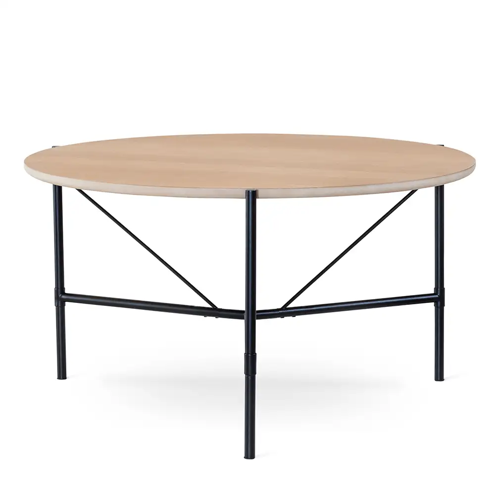 Ale Esstisch 135 cm Eiche weiß geölt