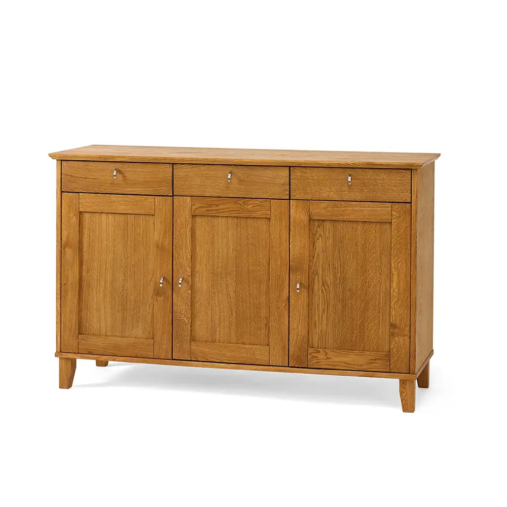 Ekliden Sideboard 138 cm Eiche geölt 