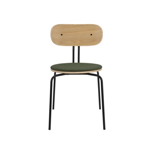 Curious Esszimmerstuhl Eiche/Schwarzes Racing Green