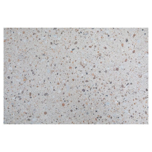Talance Tischplatte 59x71 cm beige/terrazzo